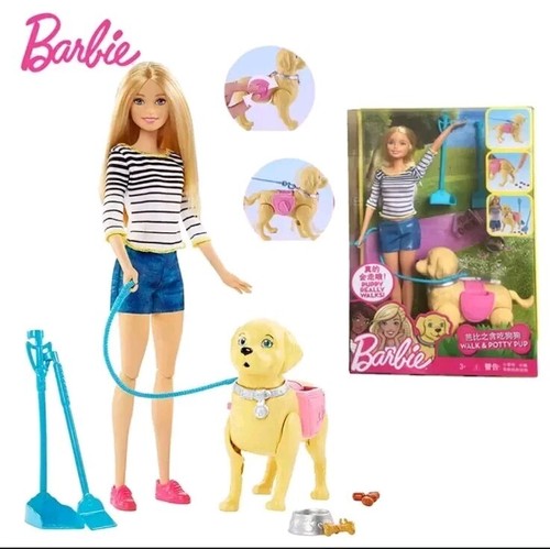 Barbie doll walk potty - barbie,
