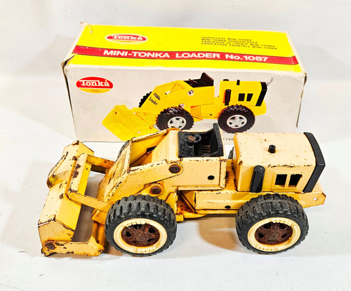 Vintage mini tonka loader - tonka,