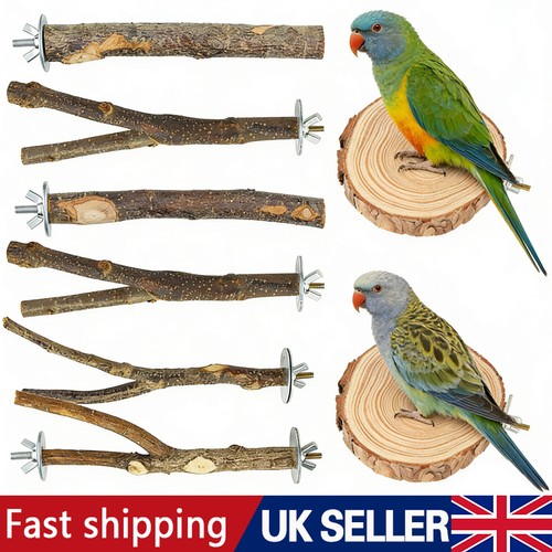 8pcs bird cage branch wood - bird,