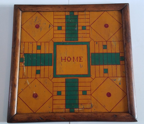 19th polychrome home center - c,