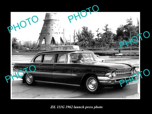 1962 zil car - 111g, launch