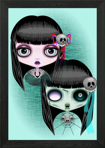 Zombie doll the dark side - dark,