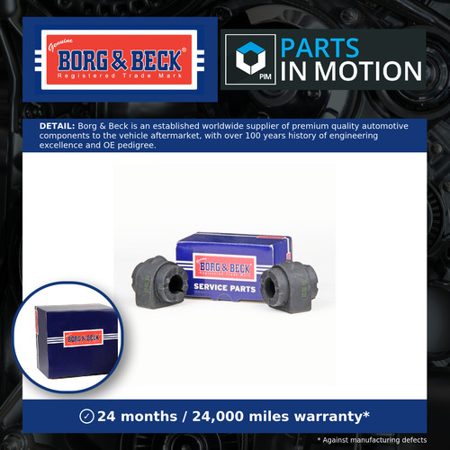 Anti roll bar - anti, bush