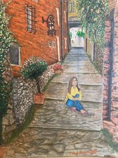 Original Painting "Girl in