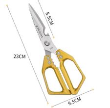 Heavy-Duty Kitchen Scissors Stainless Steel Multi-Purpose Shears for Meat 1pc