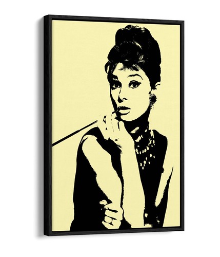 Audrey hepburn pop art pastel - pop,