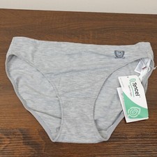 Tommy Hilfiger Bikini Bottoms Women's Large Grey Tencel Brand New