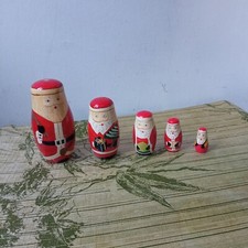 Wooden russian nesting Father