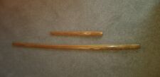 Matching Wooden Bokken sword & Tanto knife Set ~  Martial Arts Training Weapons