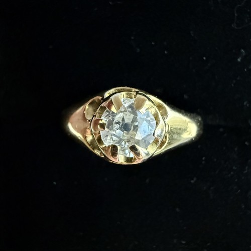 Antique unique old mine cut - ❌antique,