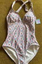 Ladies swimsuit geometric