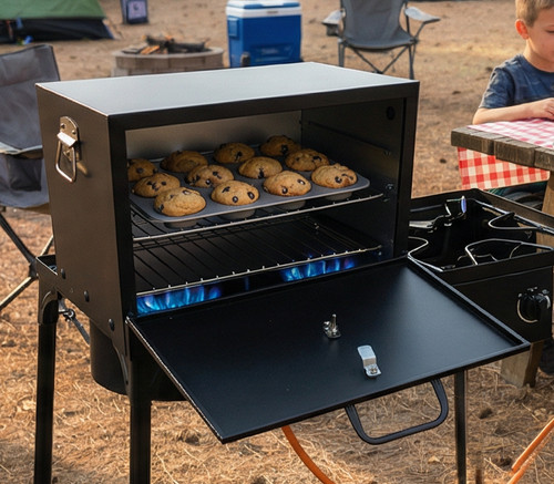 Camping oven for any stovetop - for,