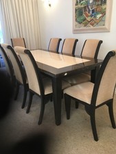 Marble topped Dining Table