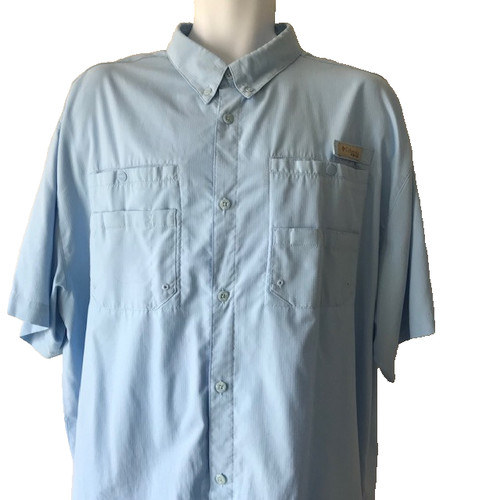 Columbia pfg men blue - columbia, shirt