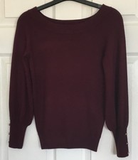 LIPSY PLUM COLOUR JUMPER WITH
