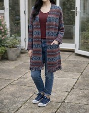 M&S Collection Blue Mix Aztec