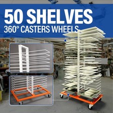 50 shelves Powder Coated