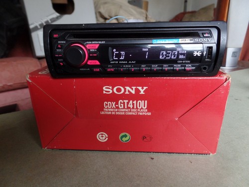 Sony stereo car - car, stero