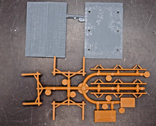 Rare and Vintage KLeiWe N Gauge 021 Open Station Platform Kit (K173)