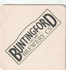 BEER MAT - BUNTINGFORD BREWERY