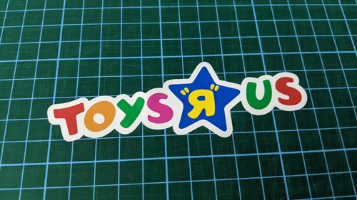 Vintage toys logo sticker - vintage,