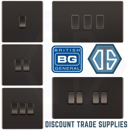 Screwless black nickel - black,