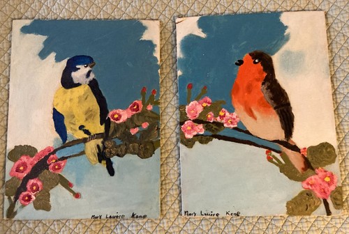 Pair vtg folk - pair, art