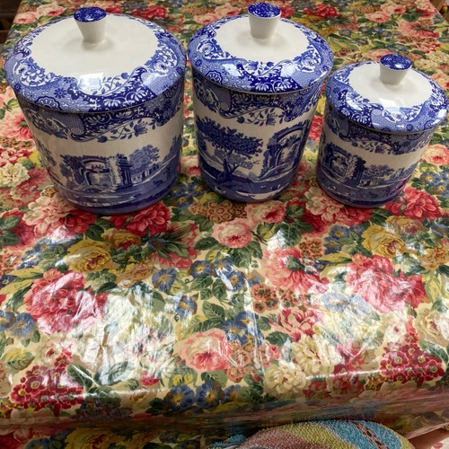 Spode blue italian storage - blue,