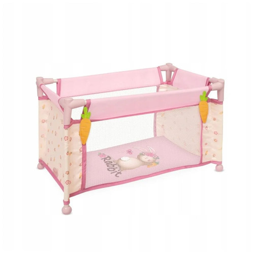 Travel cot for dolls rabbit - cot,