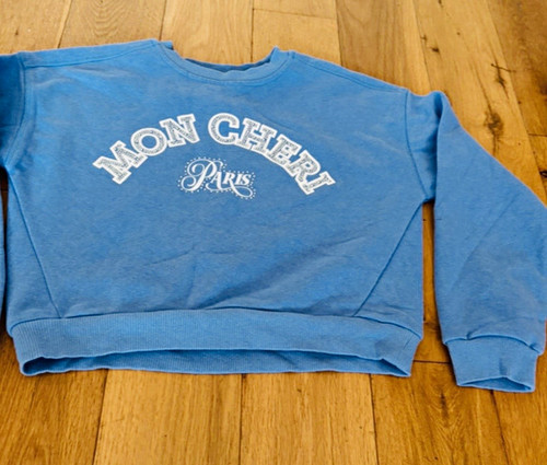 River island girls blue crew - river,