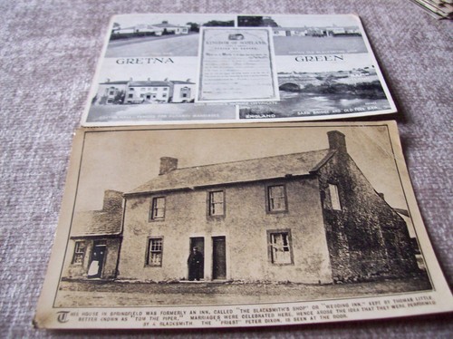 Postcards gretna green - postcards, --