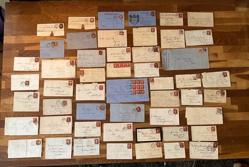 Postal history - gb, qv