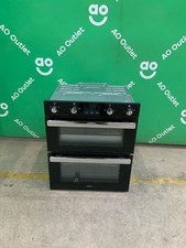 Belling Built Under Electric Double Oven Black A/A Rated BI702FPCT #LF113850