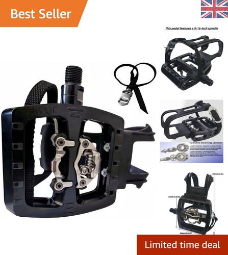 Spd toe clip pedals - toe, indoor