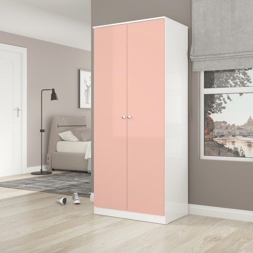 Denver door wardrobe pink - 2,
