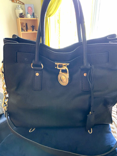 Michael kors black - kors, pebbled