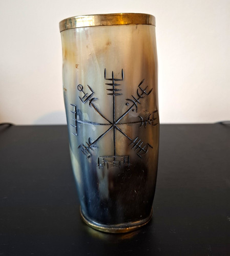Handcrafted viking drinking - viking,