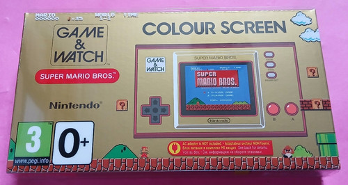 Game watch super - game, mario