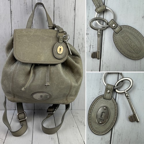Vtg fossil gray pebbled - gray,