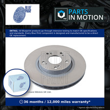 2x Brake Discs Pair Vented