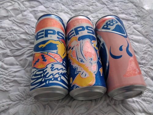 Pepsi cola cool cans