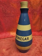 Cornish Ware Vinegar Pot Blue And White