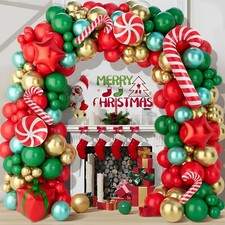 154Pcs Christmas Balloon