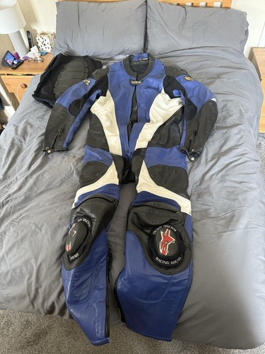 Leather race suit piece 3xl - race,