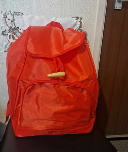 Orange hiking backpack 25l - orange,