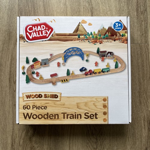 Chad valley wooden train set - wooden,