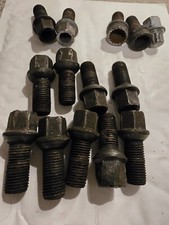 Audi A2 8Z Standard Wheel Bolts x 12 plus locking nut kit