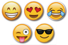 GOOD EMOJI's - 5 X 25mm 1"