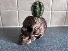 3D Printed Skull Small Cactus