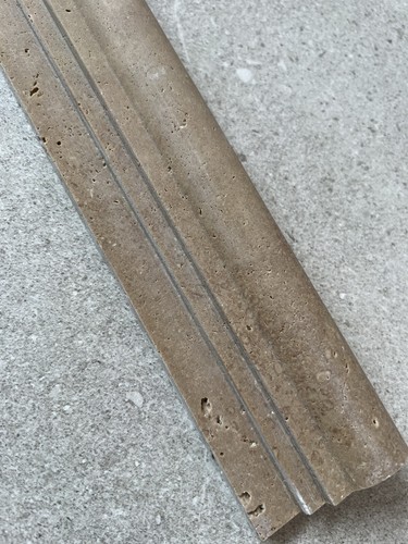 Dark step travertine - step,